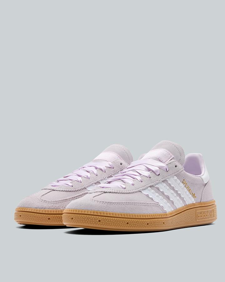 adidas Junior Handball Spezial Trainers - Ice Lavender Footwear White Gum 3