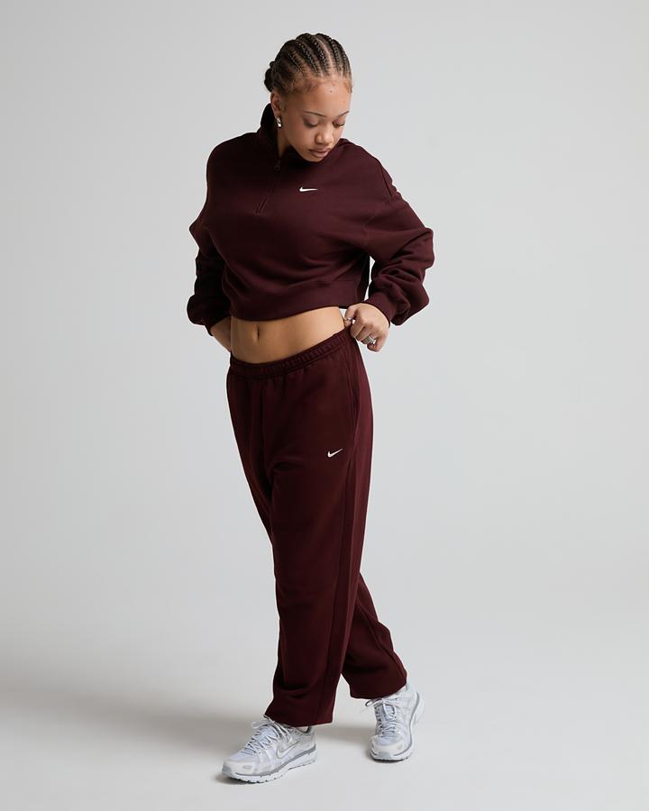 Nike Women's Studio Fleece Oversized Cuff Pant - Mystic Date/Sail