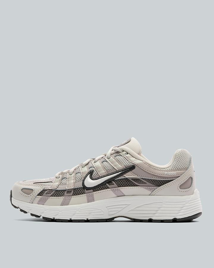 Nike Junior P-6000 Trainers - Light Bone Summit White College Grey