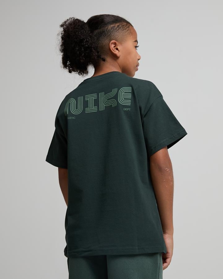Nike Junior Club Graphic T-Shirt - Black Spruce