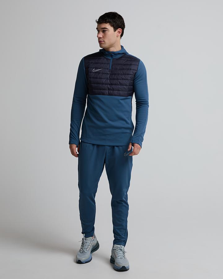 Nike Men's Academy Winter Warrior Half Zip Hoodie - New Slate/Gridiron/Reflective Silver