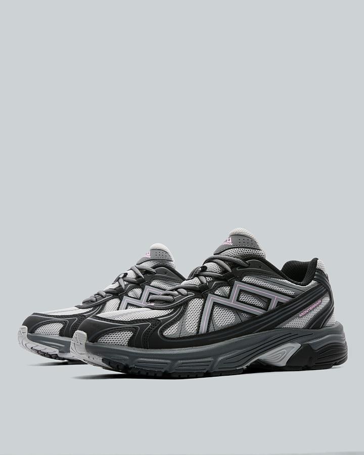 Monterrain Junior Tempo Trainers - Black Salted Fog Sweet Pink