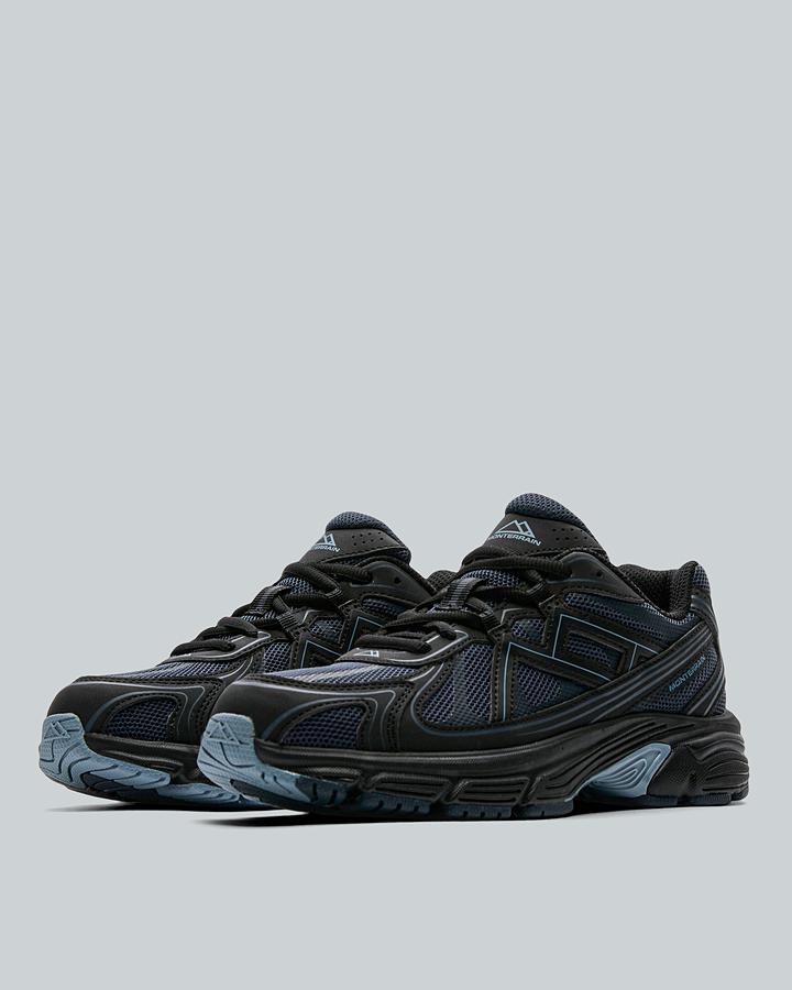 Monterrain Junior Tempo Trainers - Academy Blue Fort Blue Black