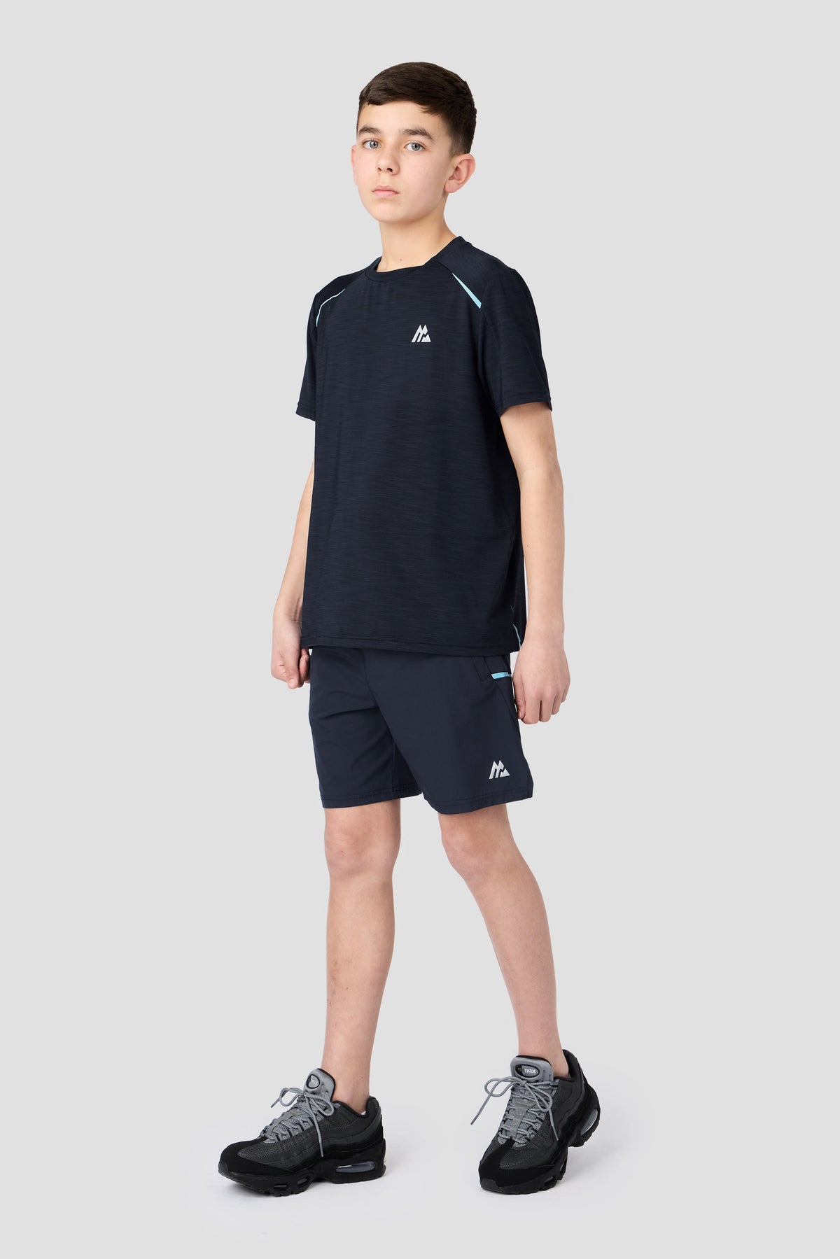Montirex Junior Ignite Short - Midnight Blue Neon Sky
