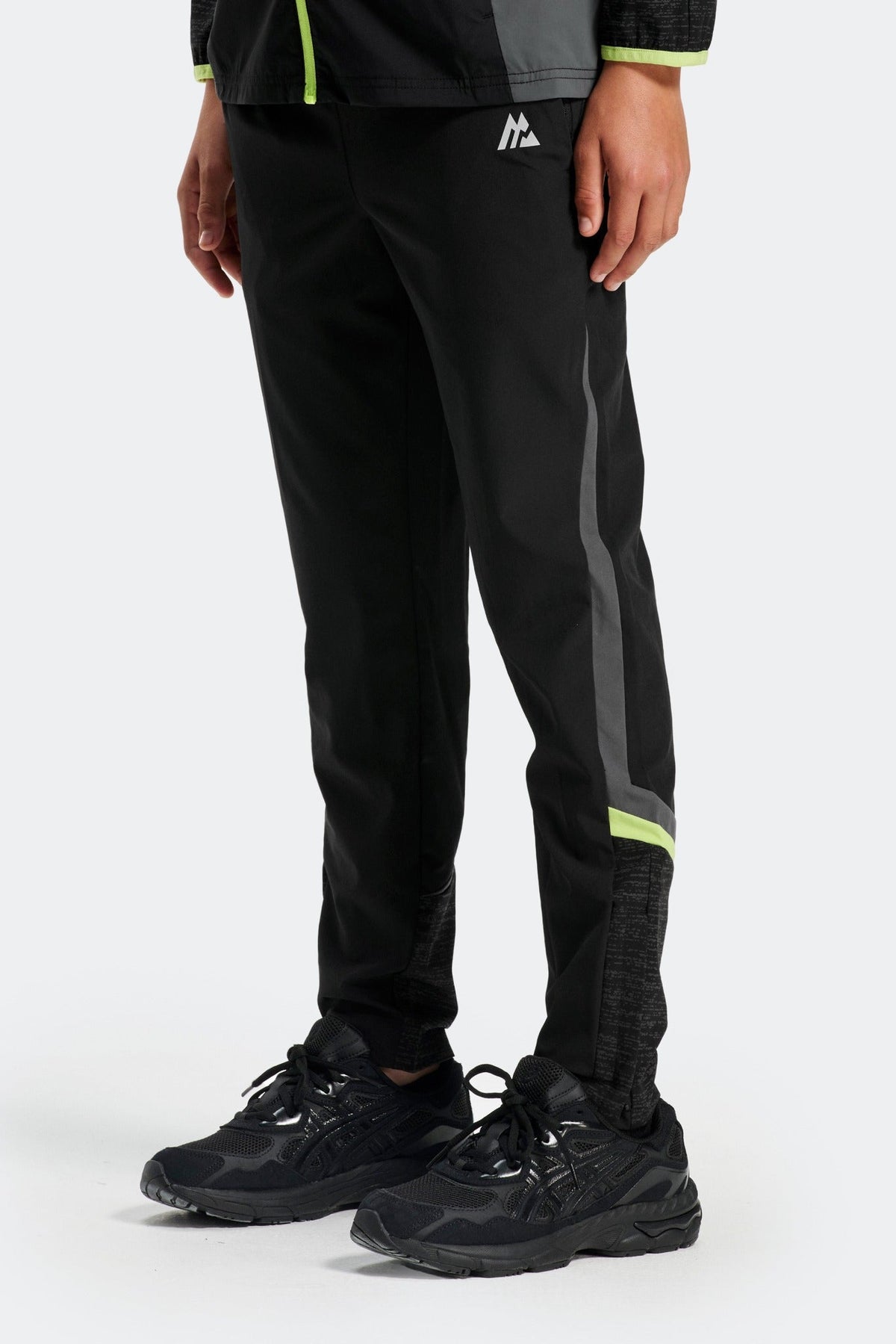 Montirex Junior MTX Run Apollo Pant - Black Asphalt Apple Crush