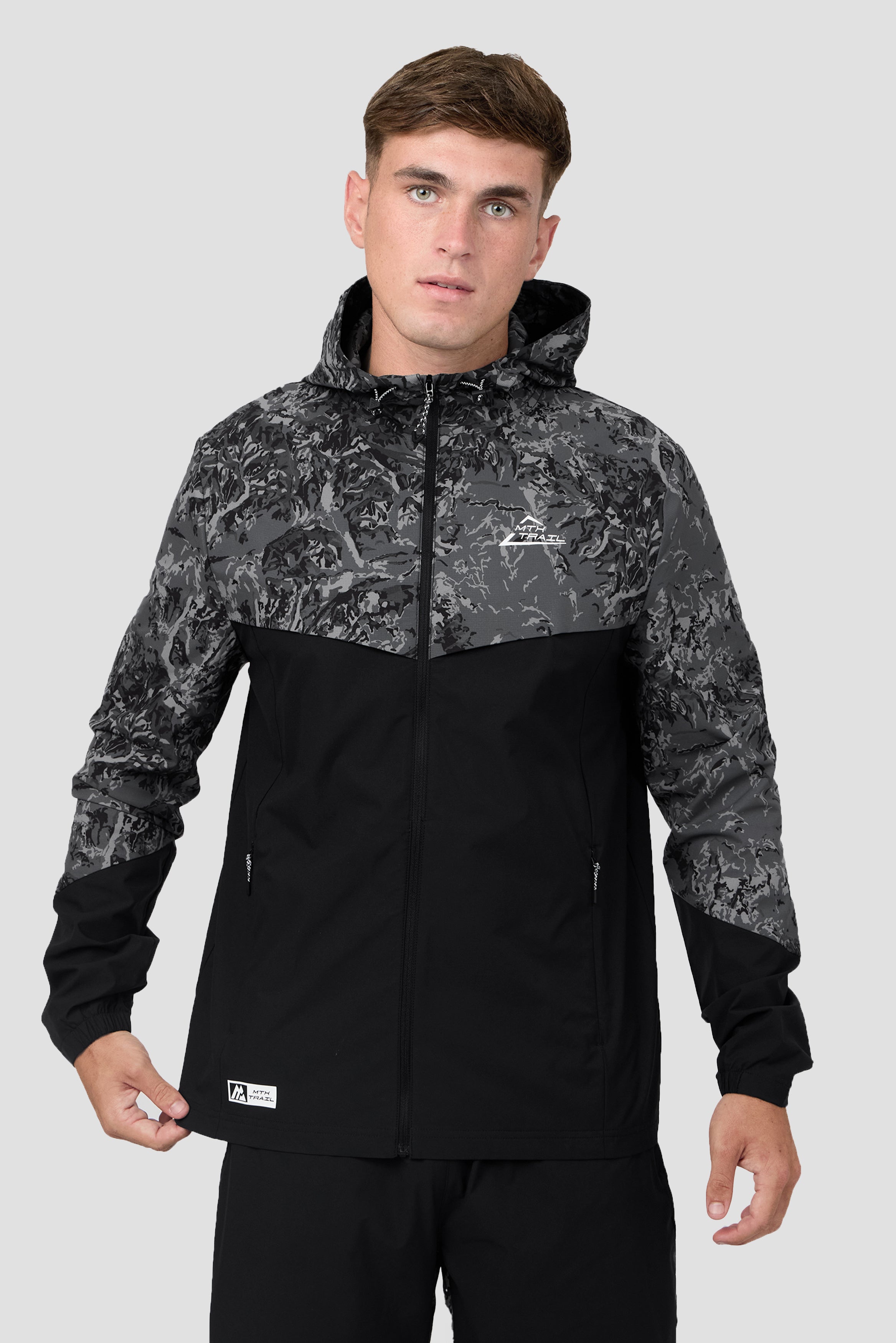 Montirex MTX Trail Triax Windbreaker – Black, Grey