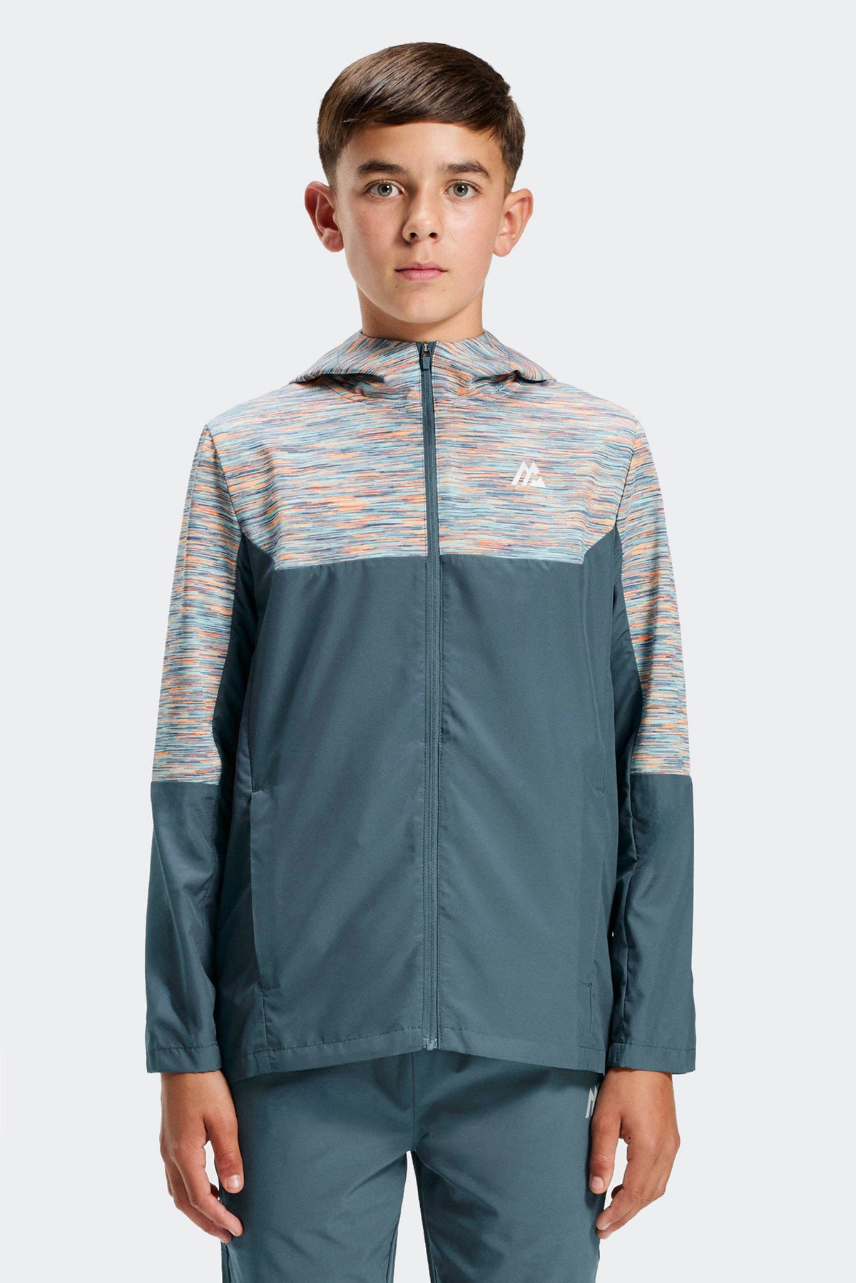 Montirex Junior Trail Windbreaker - Blue/Orange