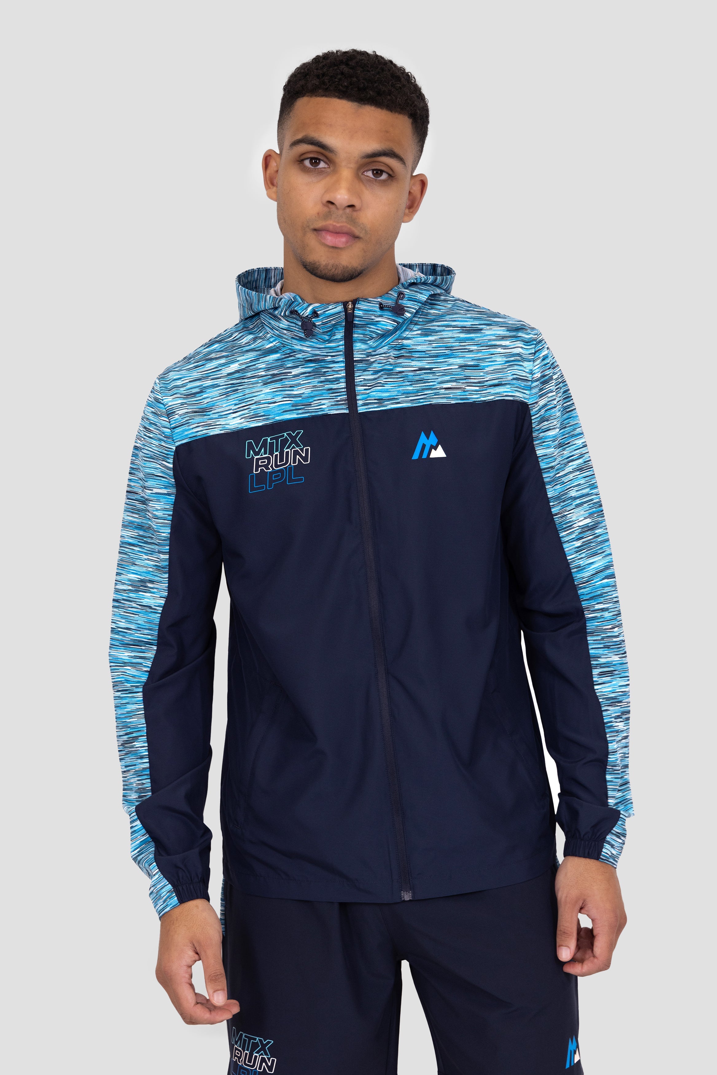 Montirex MTX Run City Liverpool Jacket – Blue, Black, White