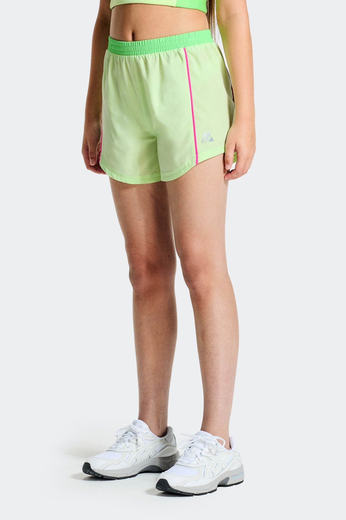 Montirex Girls' Lumina Short - Iced Matcha Pistachio Magenta