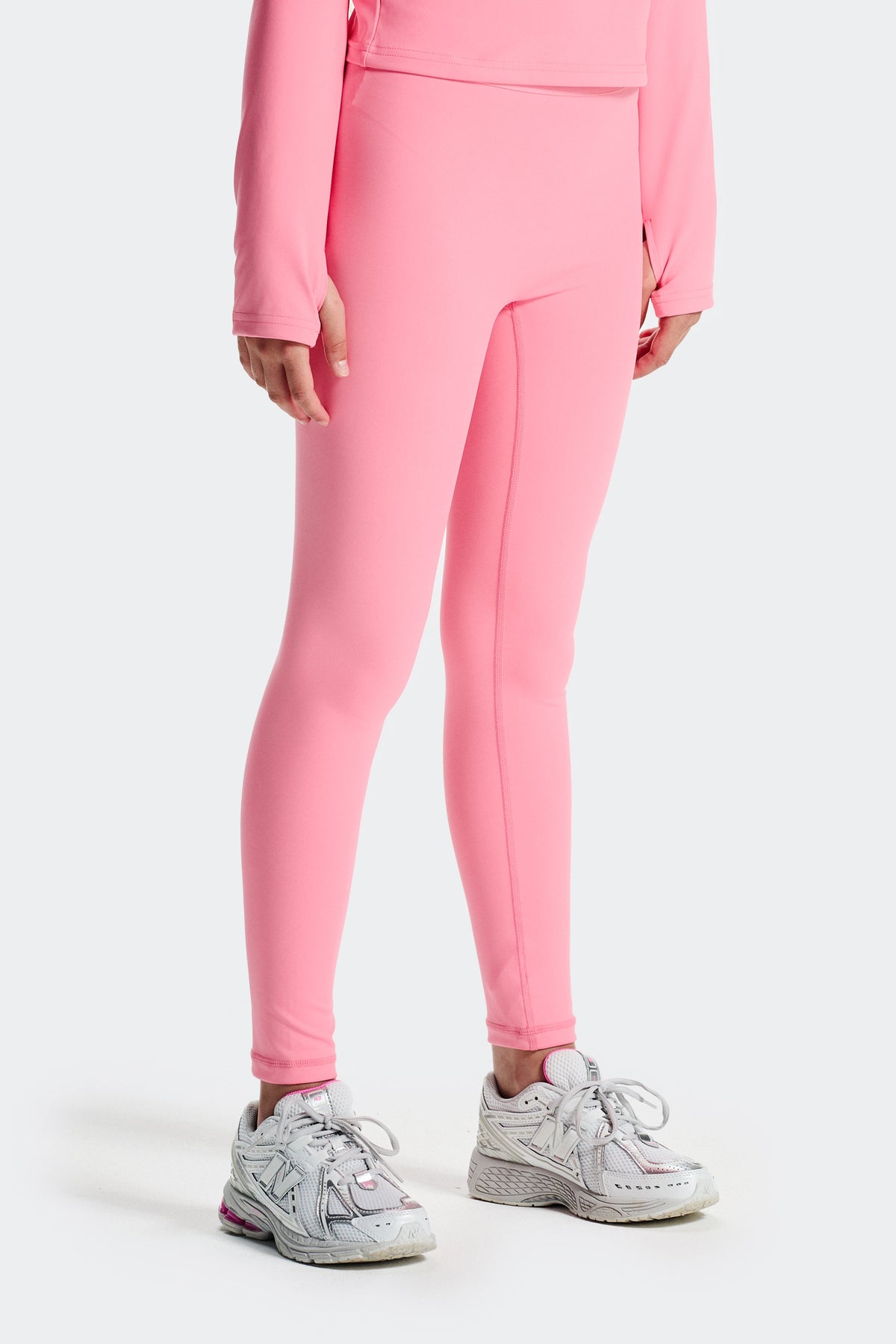 Montirex Girls' Icon Full Length Legging - Sweet Pink