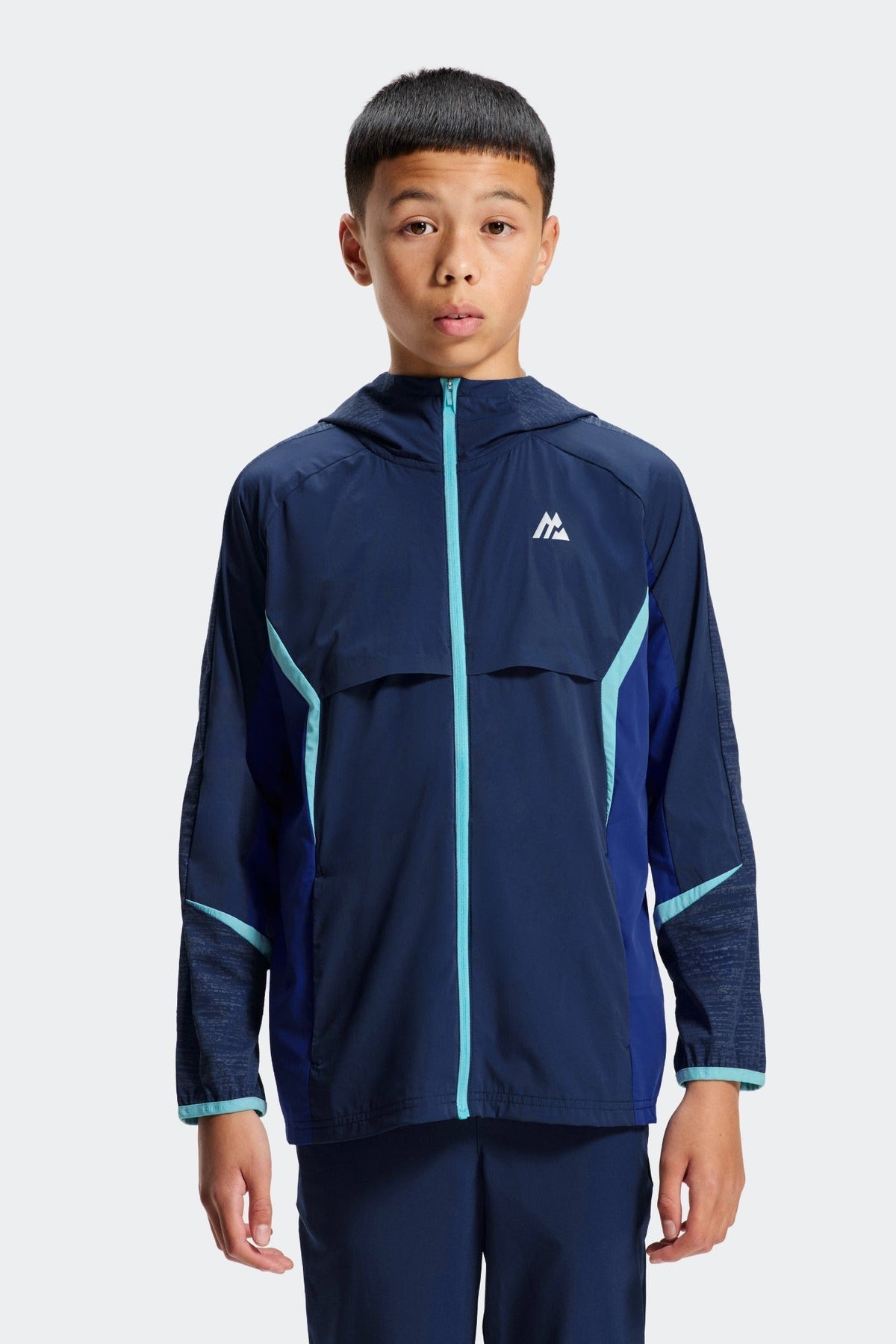 Montirex Junior MTX Run Apollo Jacket - Deep Water Cosmic Blue Splash