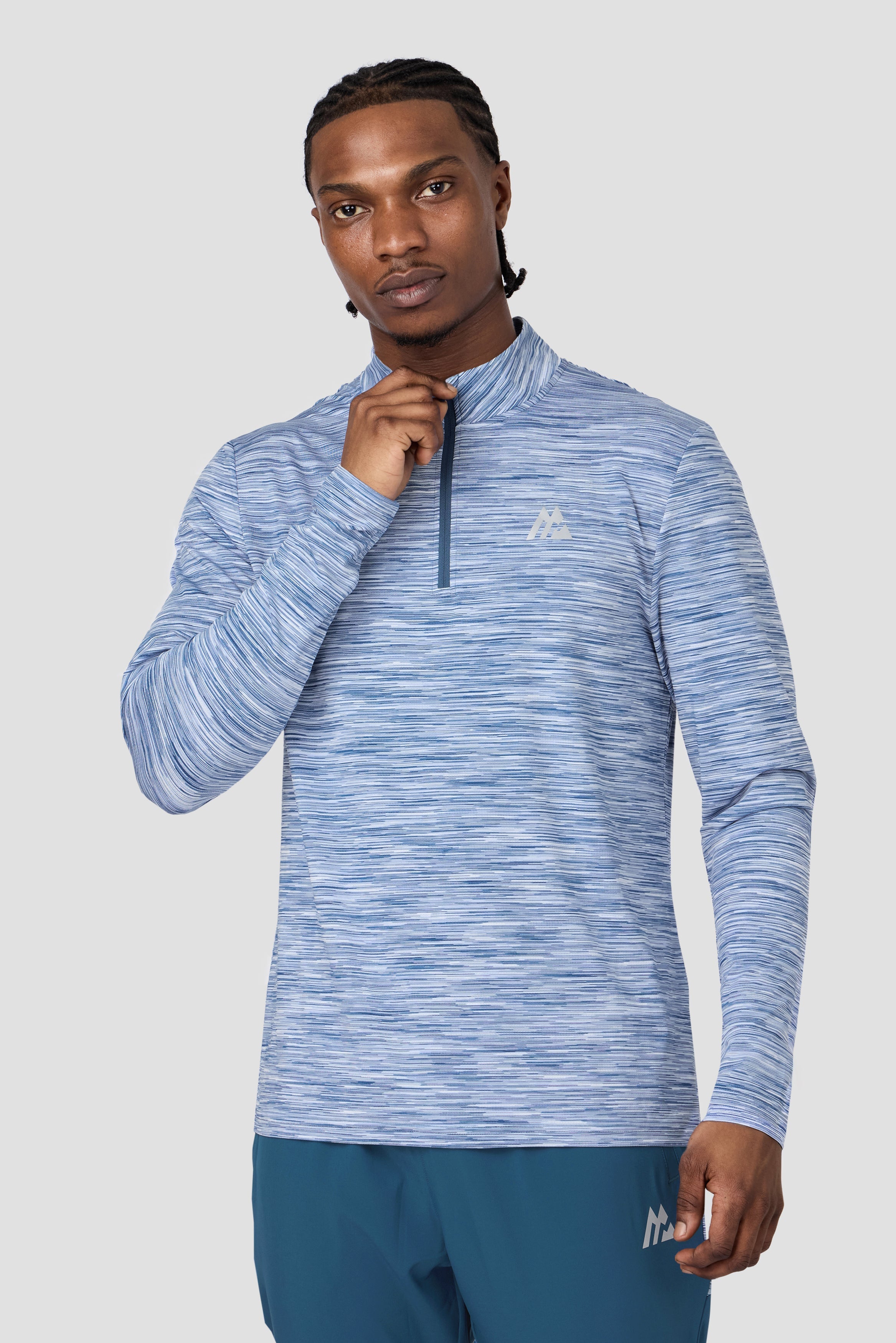 Montirex Trail 1/4 Zip Blue