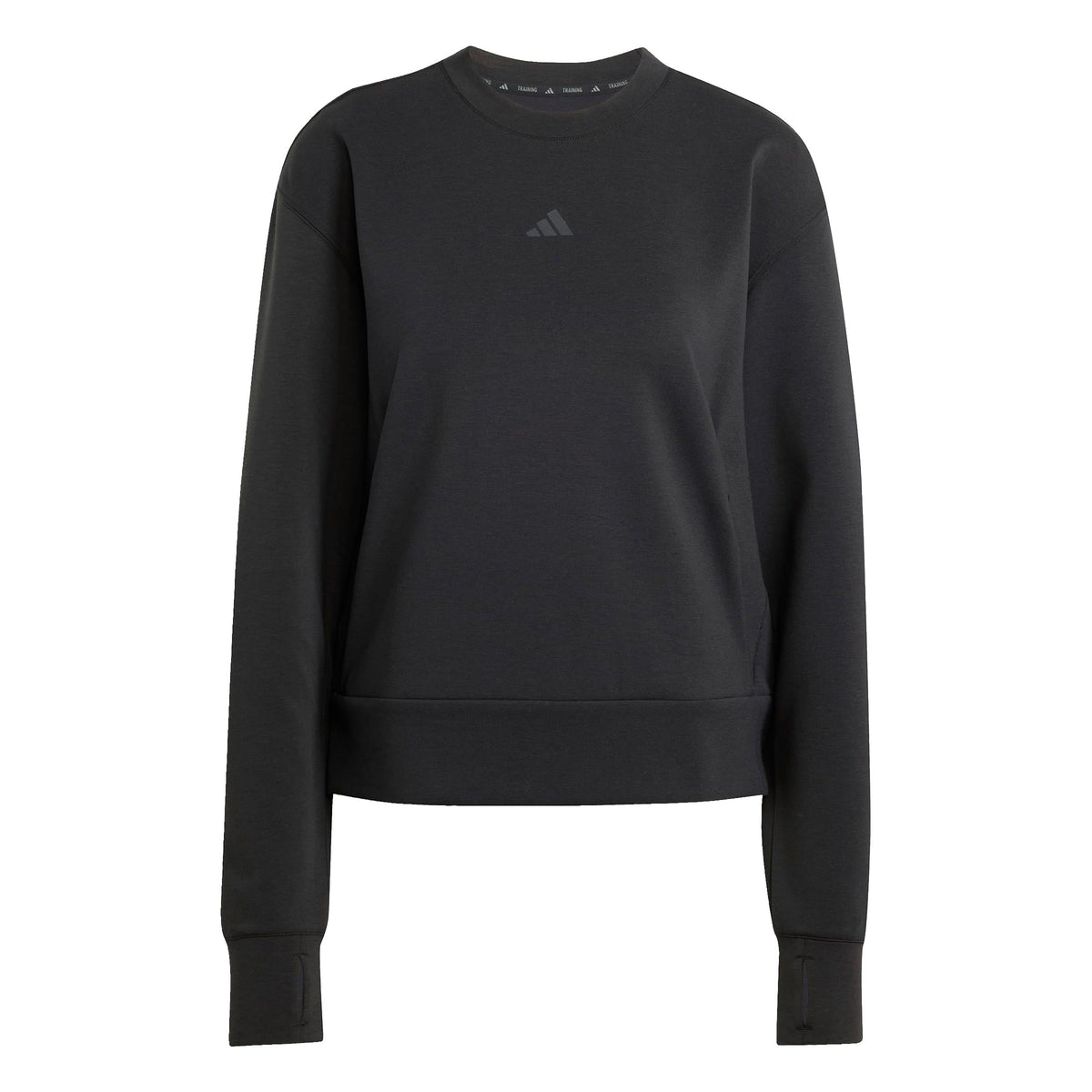 adidas D4T Knit Crew Women's Sweatshirt - Black