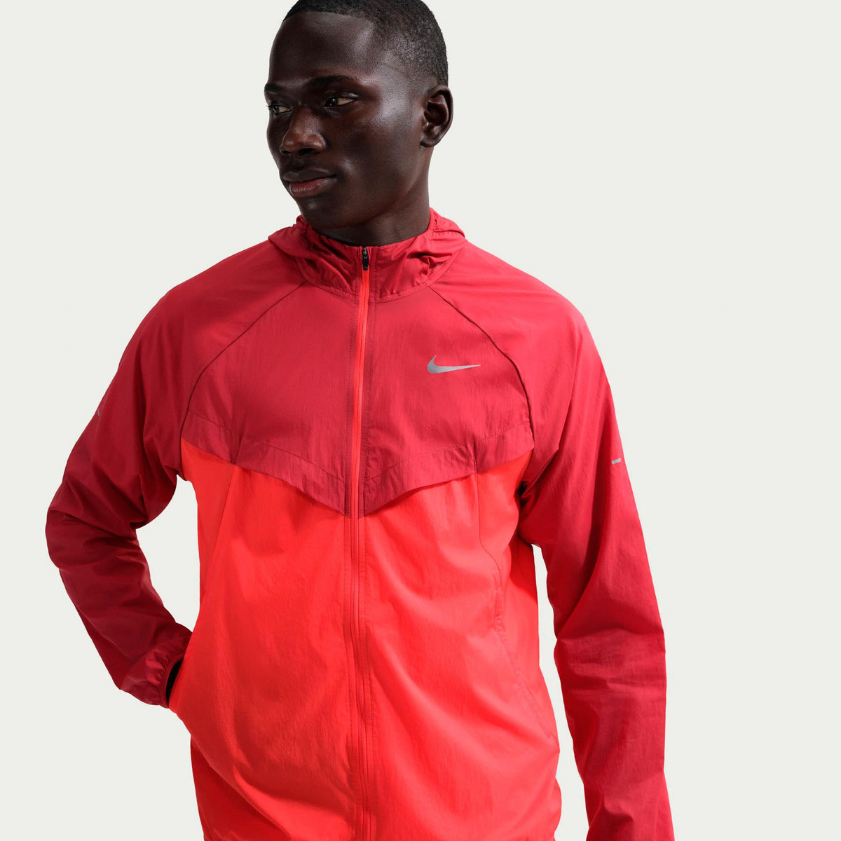 Nike Stride Running jacket Red/lightred