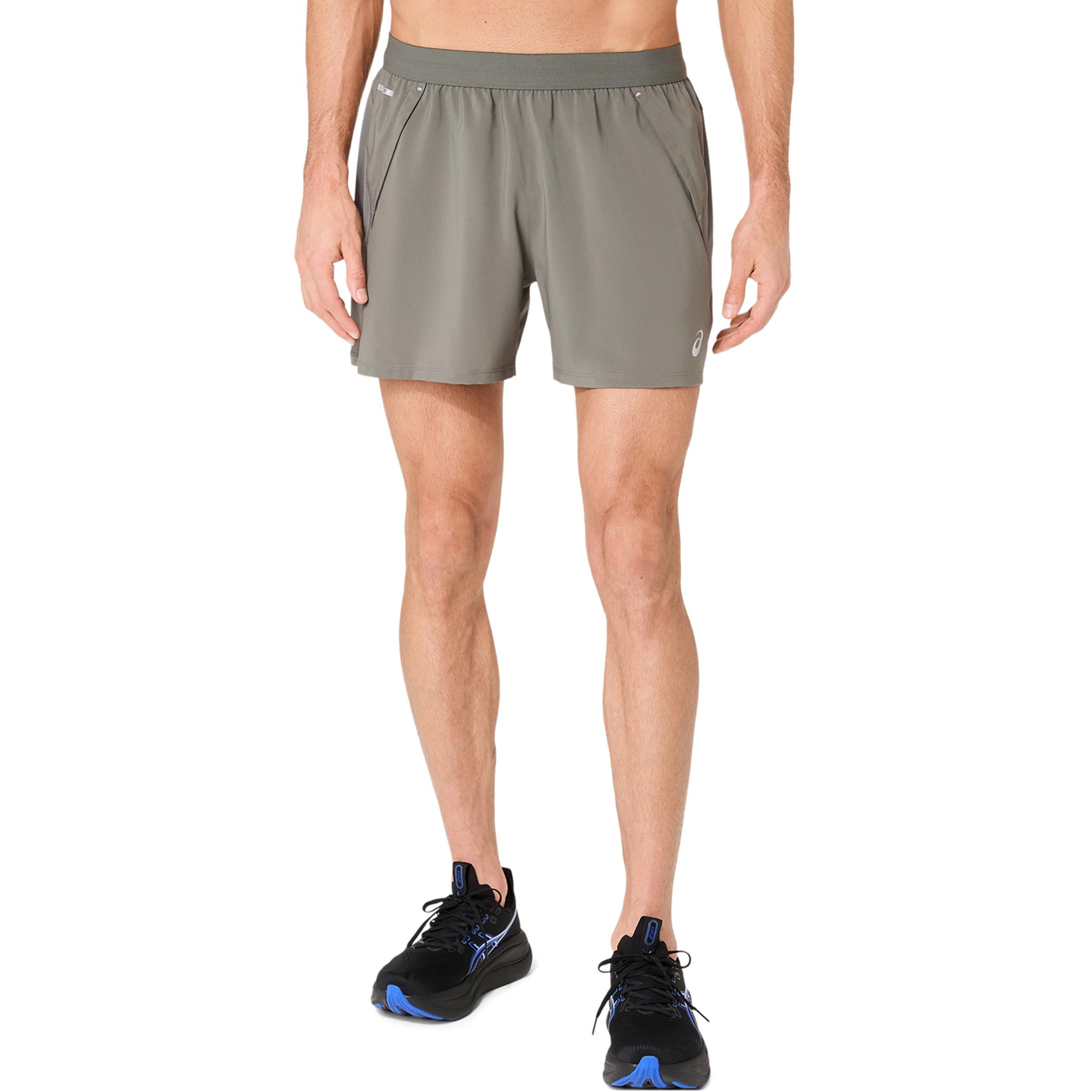 ASICS Road 5in Running shorts Men - grey
