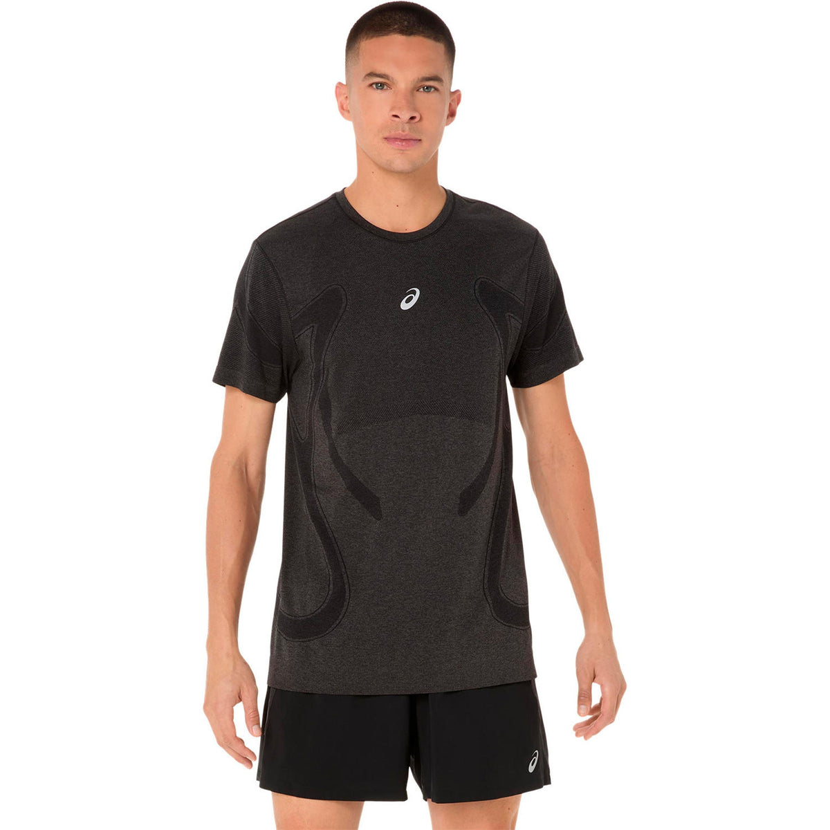 ASICS Road Seamless Men's Running Shirt - Black (2)