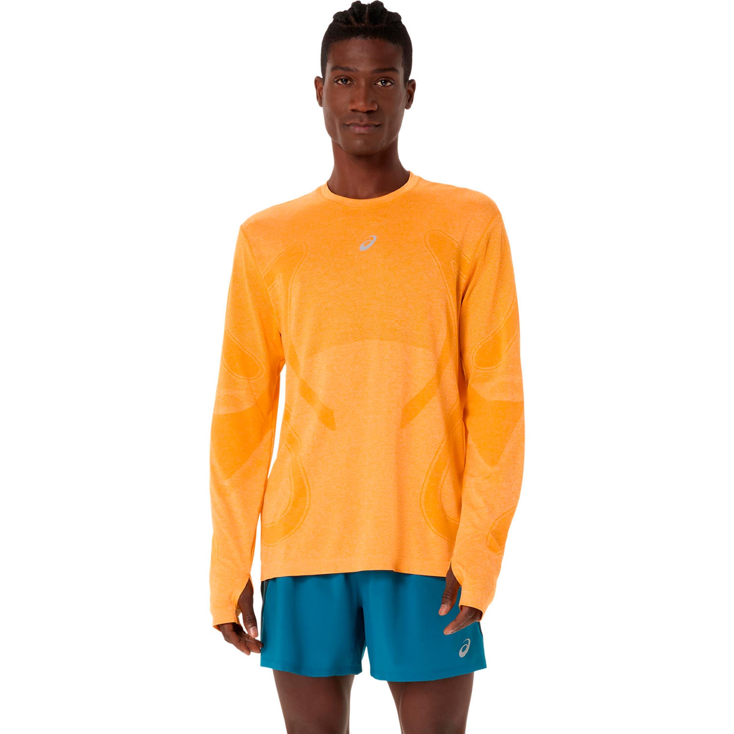 ASICS Road Seamless Running shirt Men - yellow