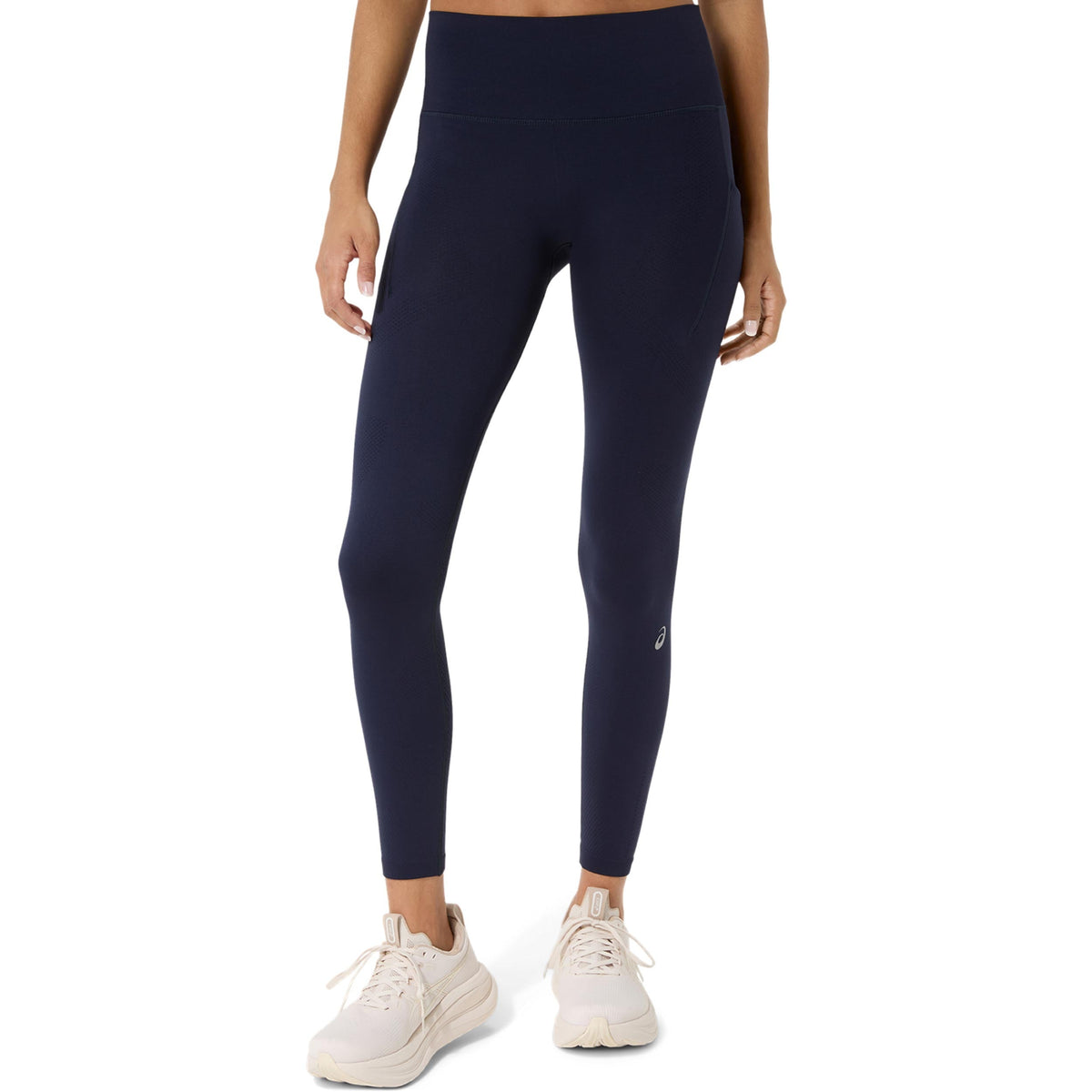 ASICS Seamless Women's Running Tights - Dark Blue