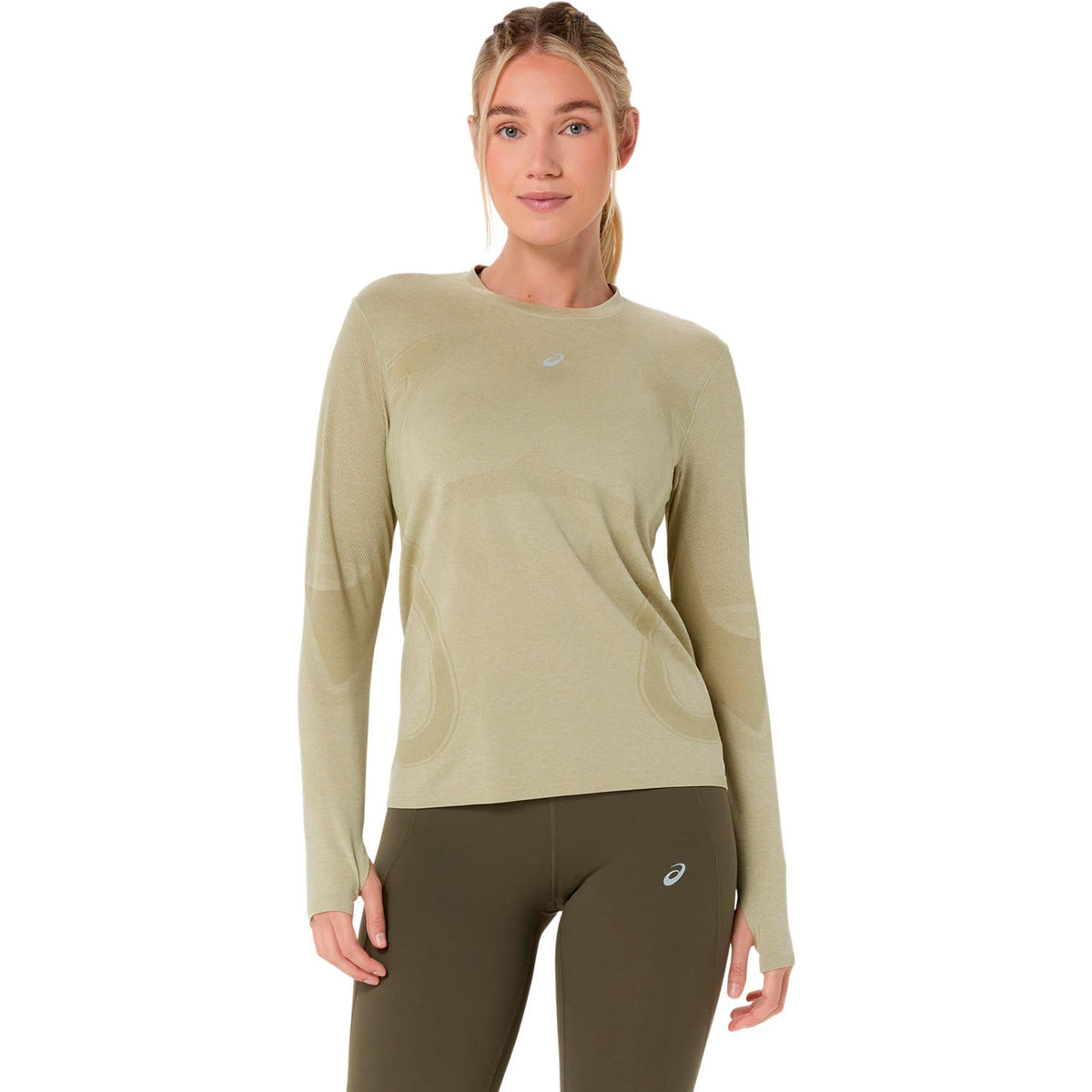 ASICS Road Seamless Women's Running T-Shirt - Beige (2)