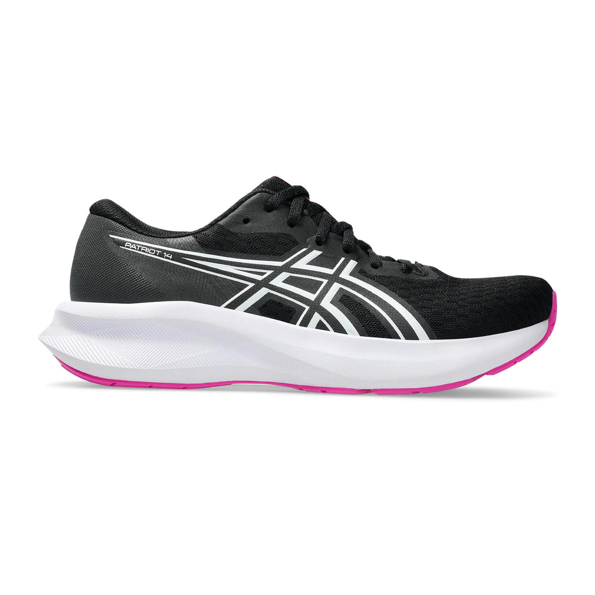 ASICS Patriot 14 Women's Running Shoes - Black