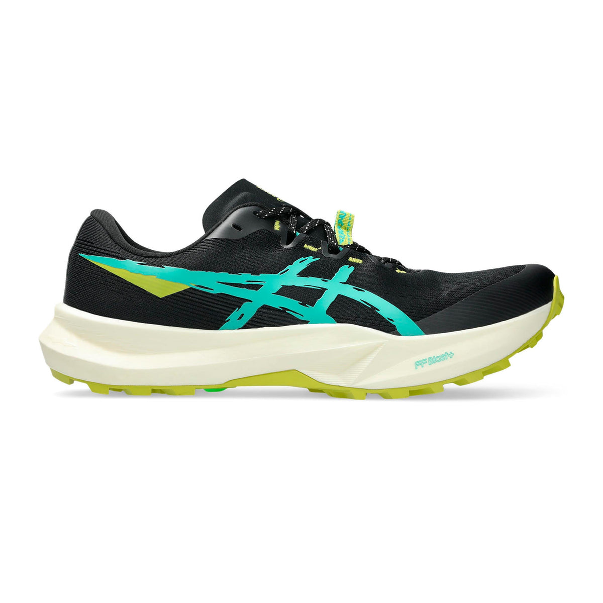 ASICS Fuji Lite 6 Men's Trail Running Shoes - Black/Green