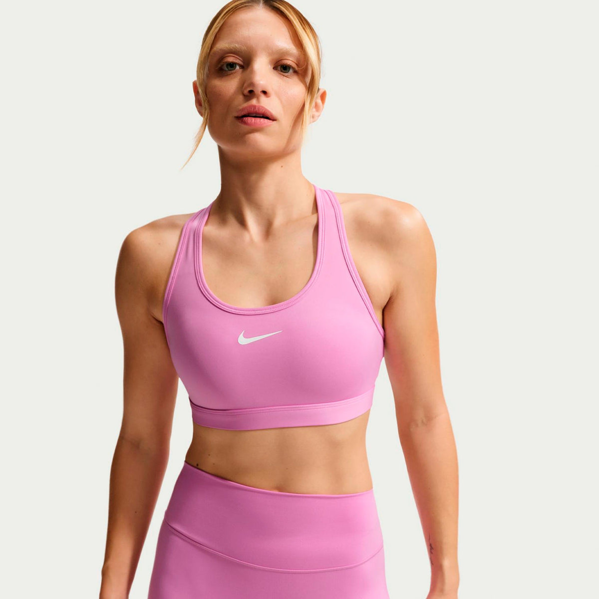 Nike Swoosh Medium Women's Sports Bra - Purple