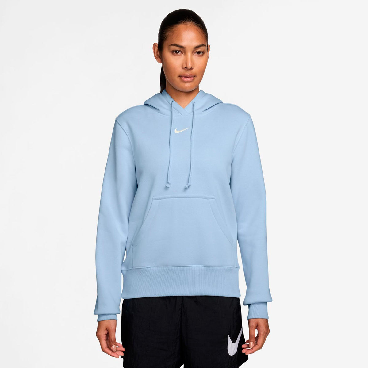 Nike Phoenix Fleece Crew Women's Hoodie - Light Blue