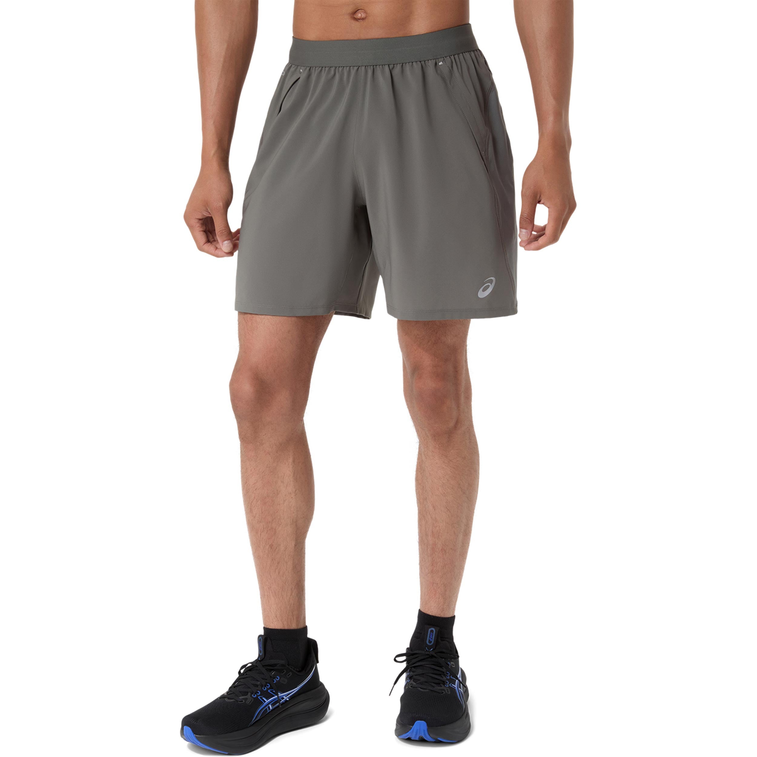 ASICS Road 7In Running shorts Men - grey