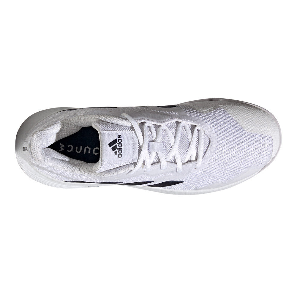 adidas CourtJam Control Carpet Men's Tennis Shoes - Cloud White/Team Navy/Cloud White