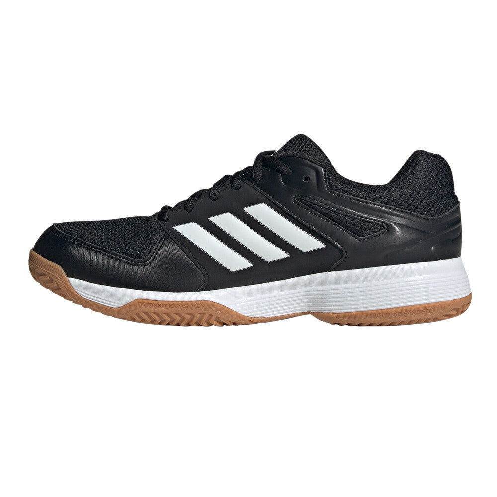 adidas Speedcourt Men's Indoor Court Shoes - Core Black/Cloud White/Gum