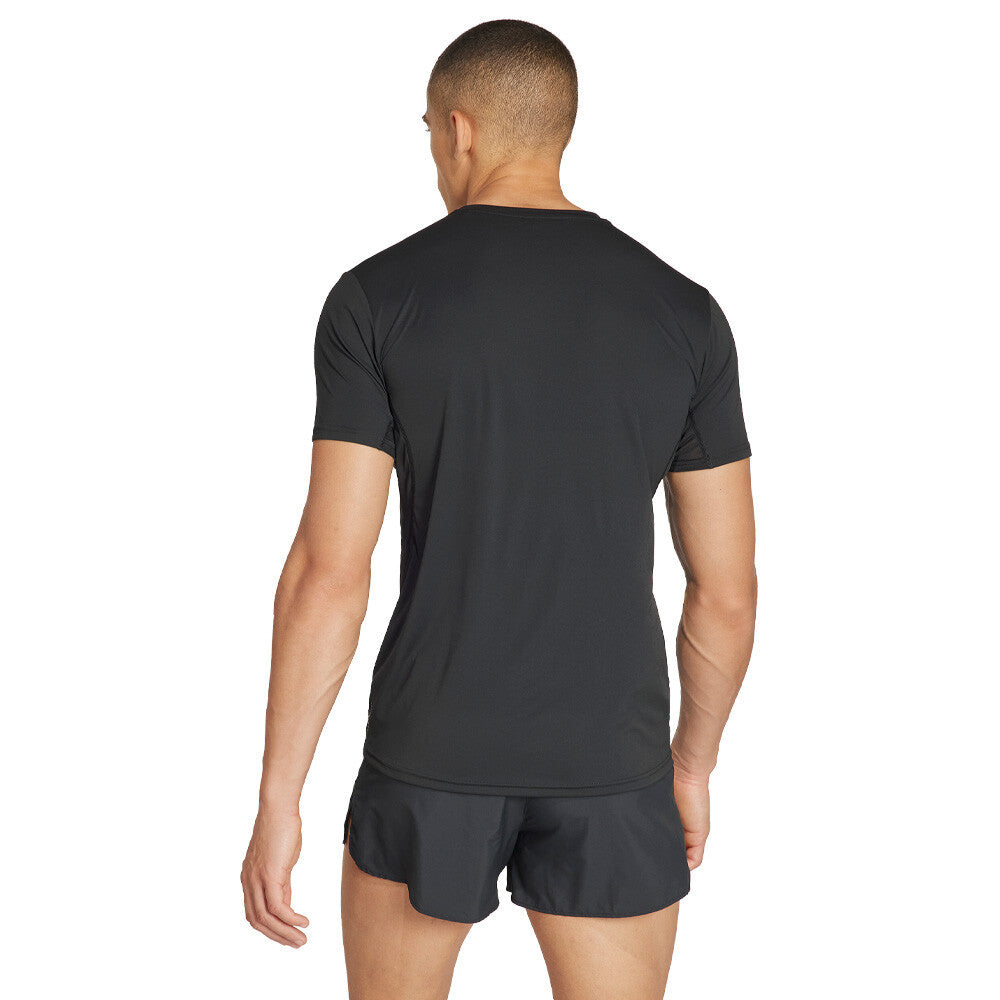 adidas Adizero Essentials Men's Running T-Shirt - Black