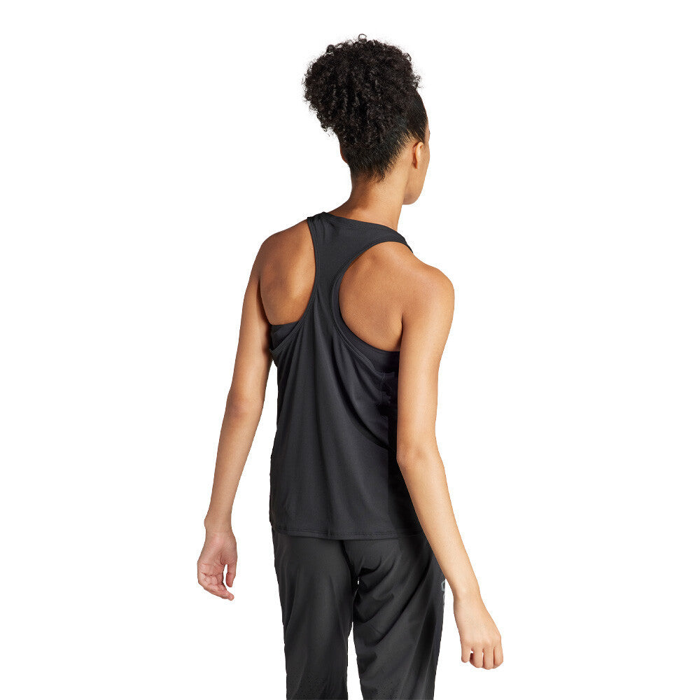 adidas Adizero Essentials Women's Running T-Shirt - Black (2)