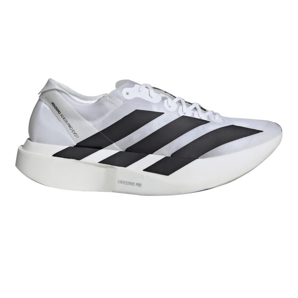 adidas Adizero Adios Pro Evo 1 Men's Running Shoes - White/Black/Crystal White