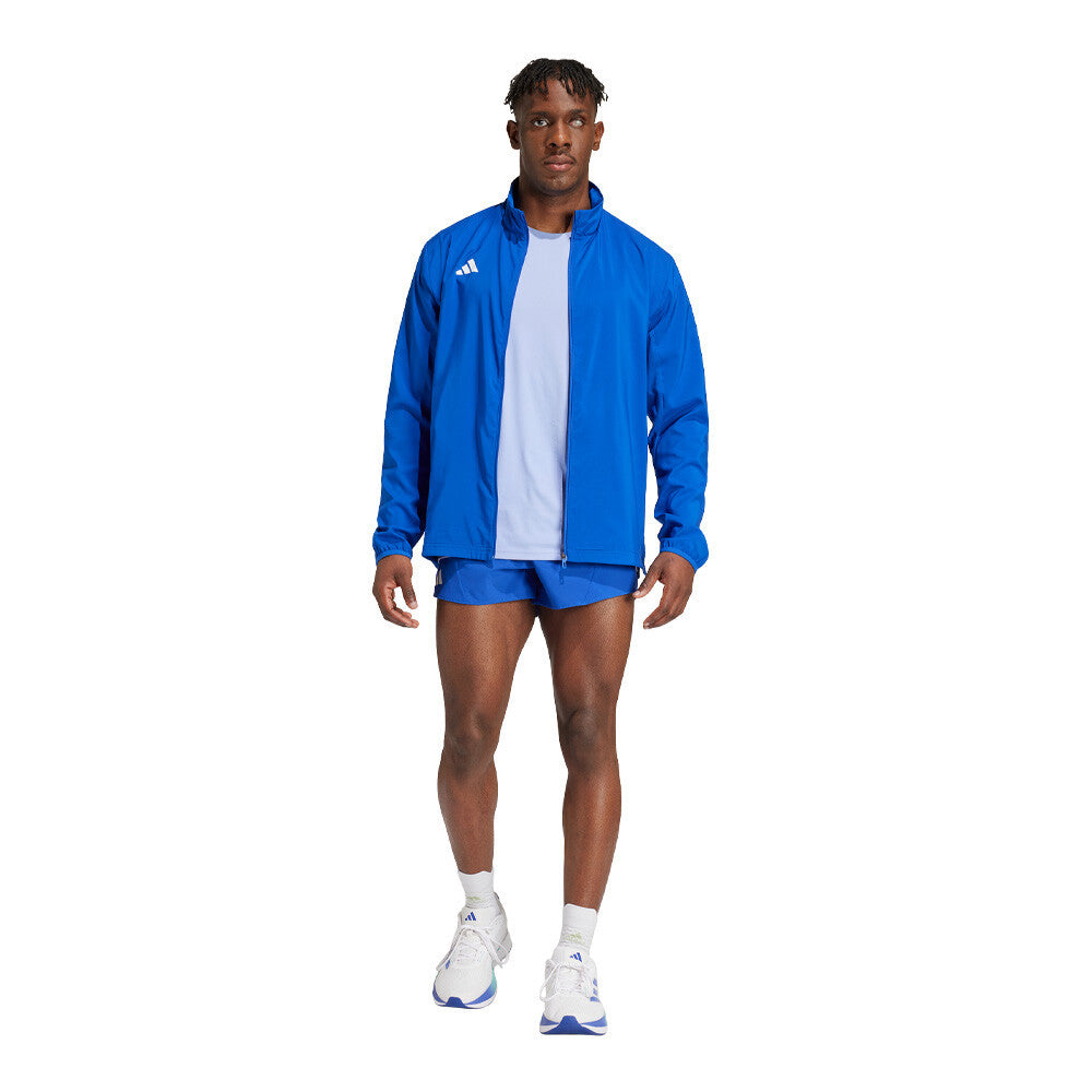 adidas Adizero Essentials Men's Running Split Shorts - Royal Blue