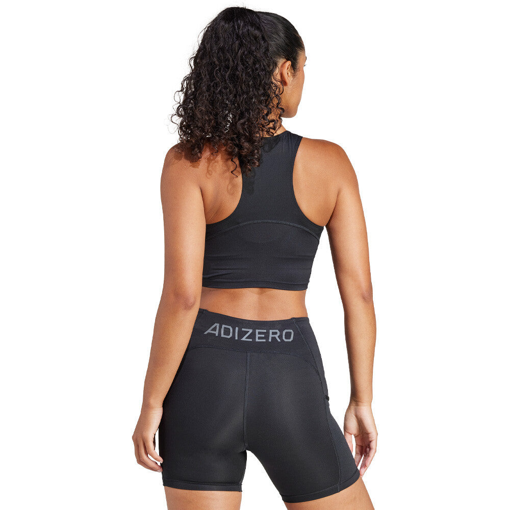 adidas Adizero Essentials Women's Running T-Shirt - Black (3)
