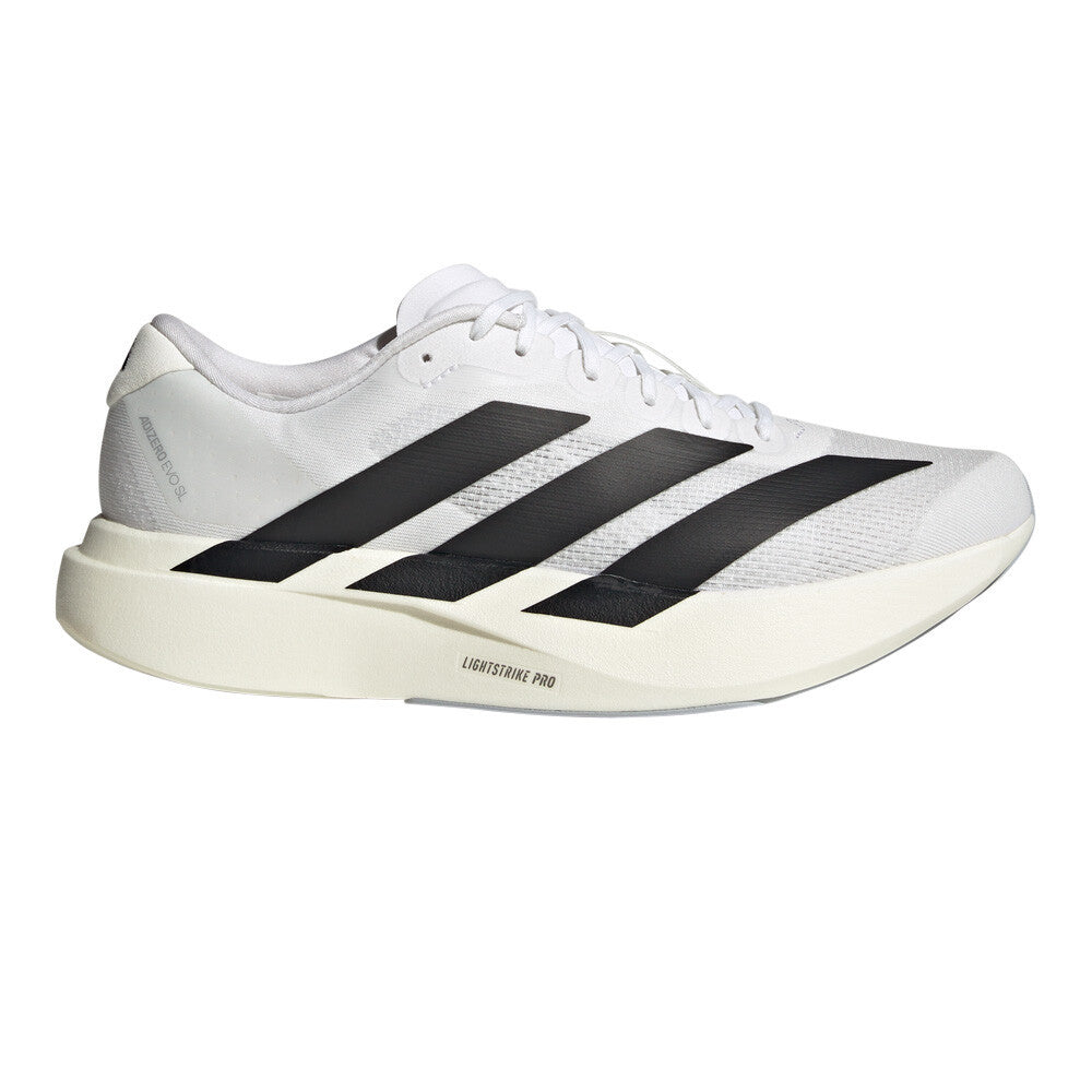 adidas Adizero Evo SL Men's Running Shoes - Cloud White/Core Black