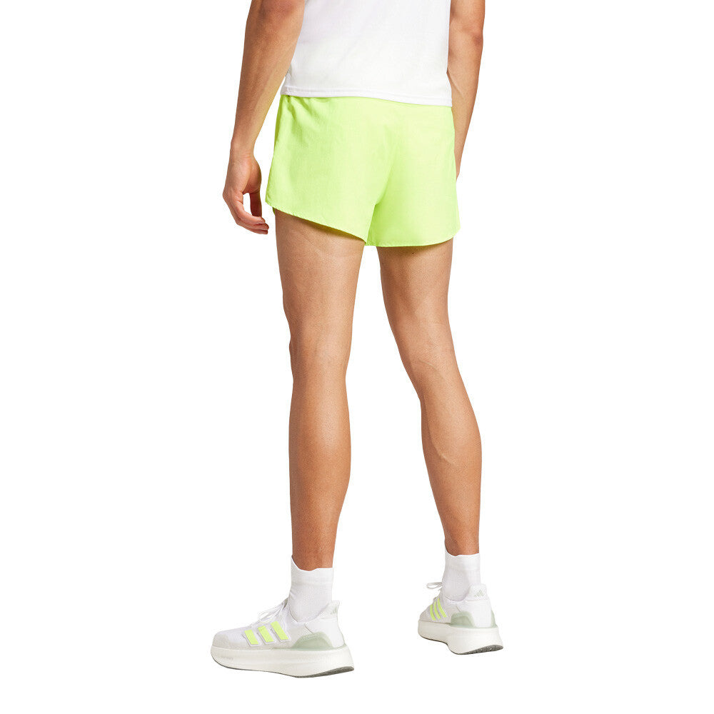 adidas Adizero Essentials Men's Running Shorts - Lucid Lemon