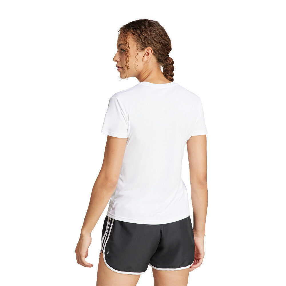 adidas Adizero Essentials Women's Running T-Shirt - White (3)