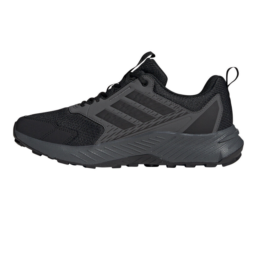 adidas Terrex Tracefinder Men's Trail Running Shoes - Core Black/Grey Six