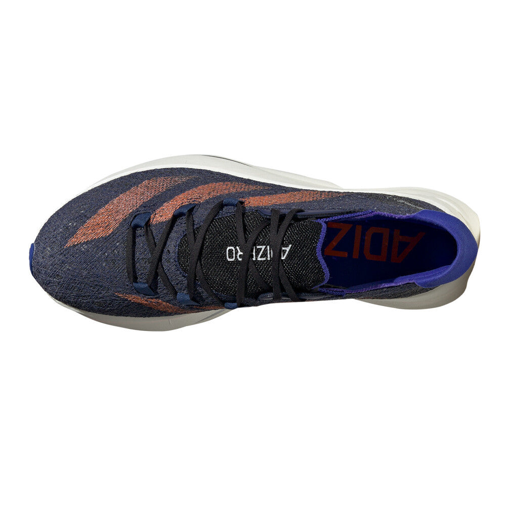 adidas Adizero Prime X 2 Strung Men's Running Shoes - Dark Blue/Impact Orange/Lucid Blue