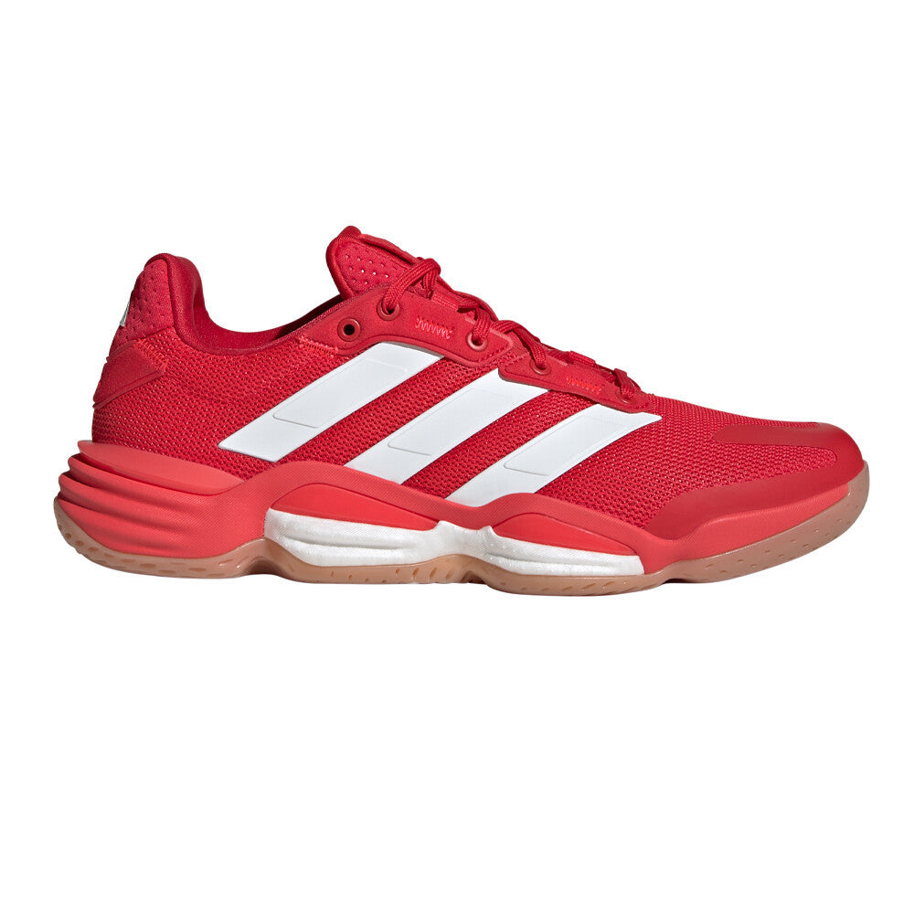 adidas Stabil 16 Men's Indoor Court Shoes - Pure Ruby/White/Lucid Red