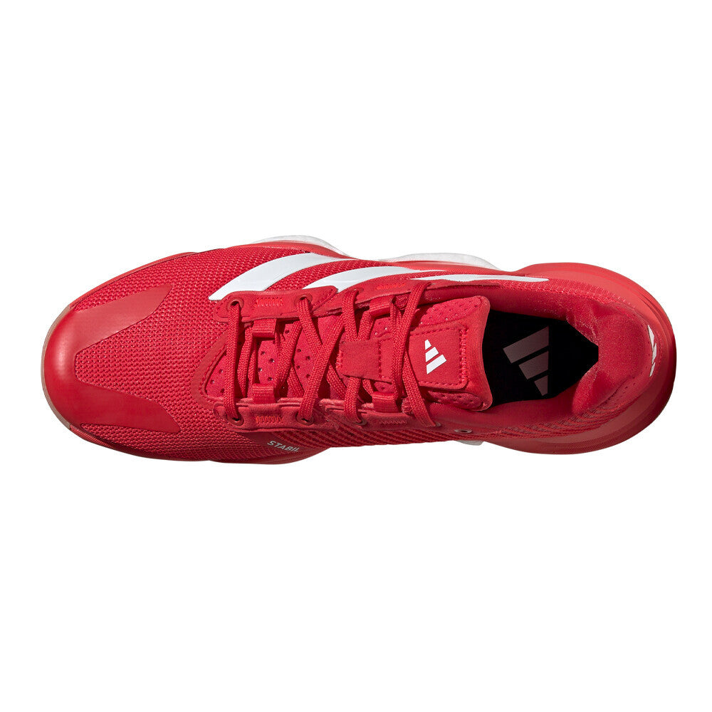 adidas Stabil 16 Men's Indoor Court Shoes - Pure Ruby/White/Lucid Red