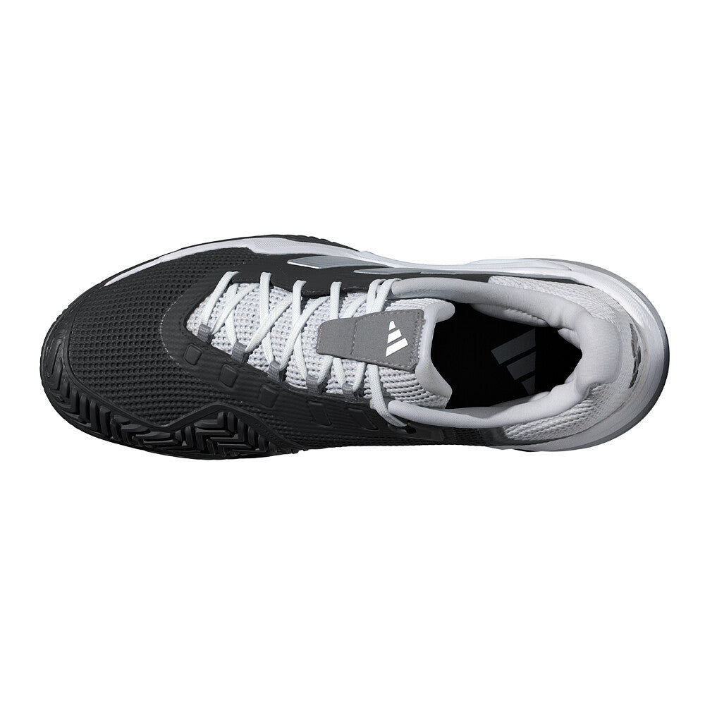 adidas Barricade 13 Men's Tennis Shoes - Black/White/Grey Three