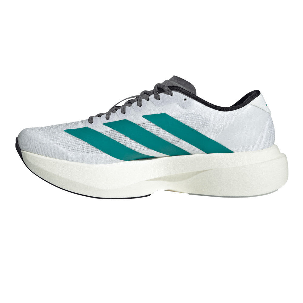 adidas Adizero Evo SL Men's Running Shoes - Cloud White/Pure Teal/Grey Four