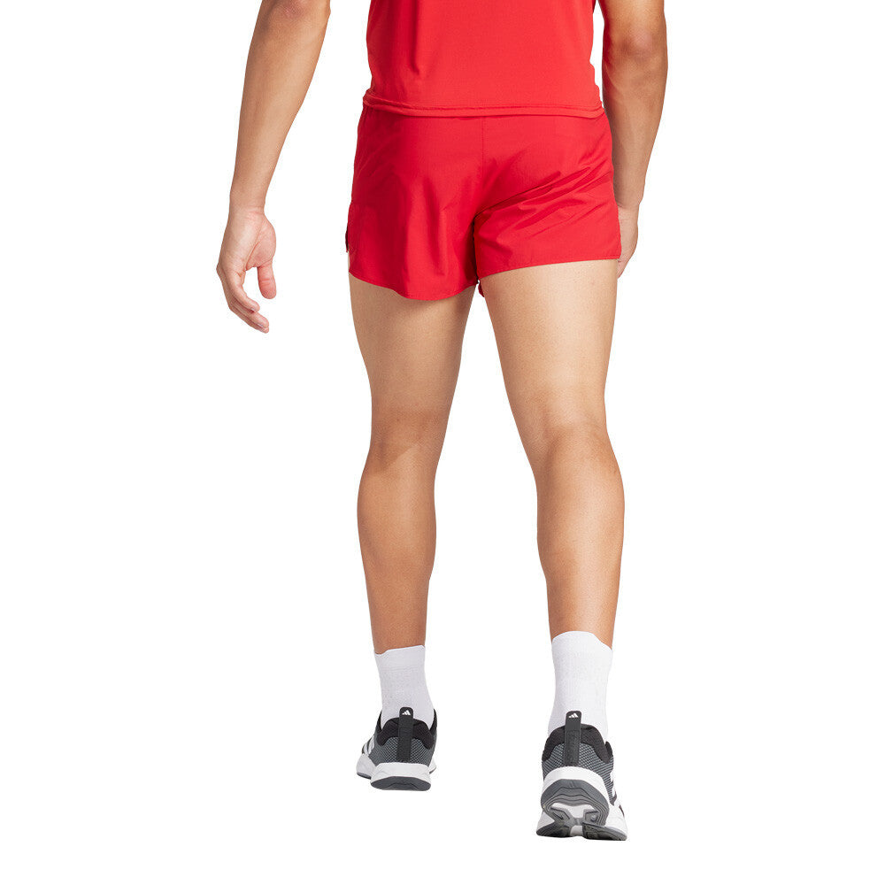 adidas Adizero Essentials Men's Running Shorts - Power Red