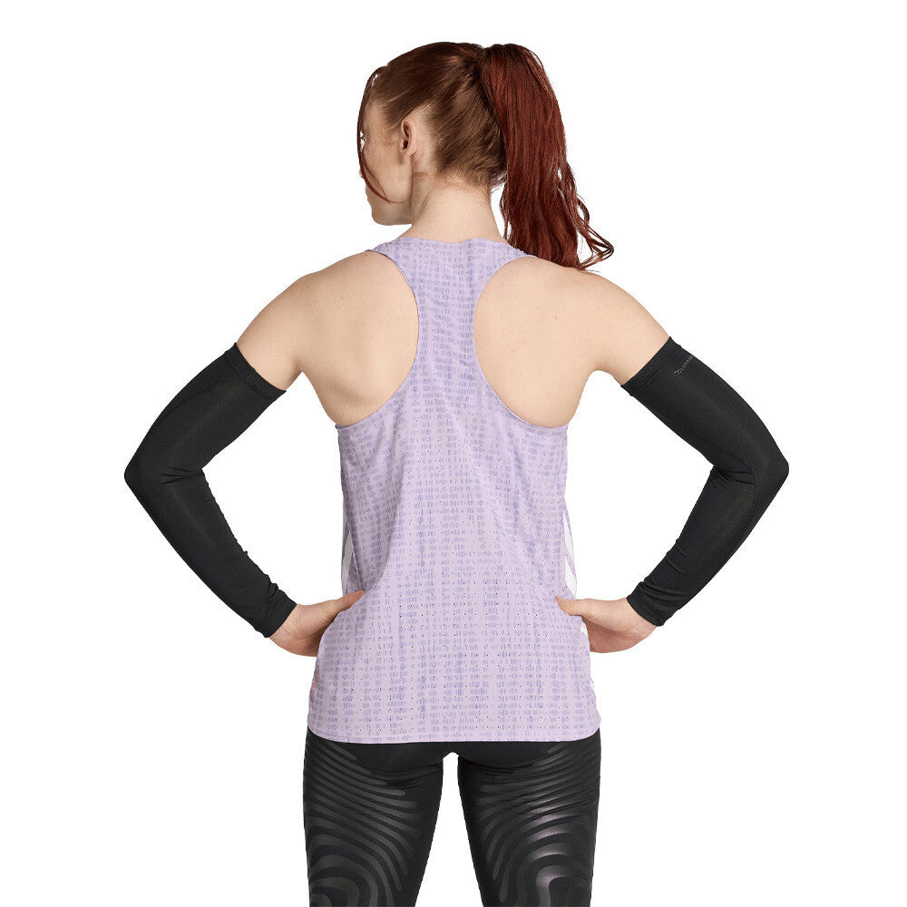 adidas Adizero Women's Tank Top - Powder Plum/Magic Lilac
