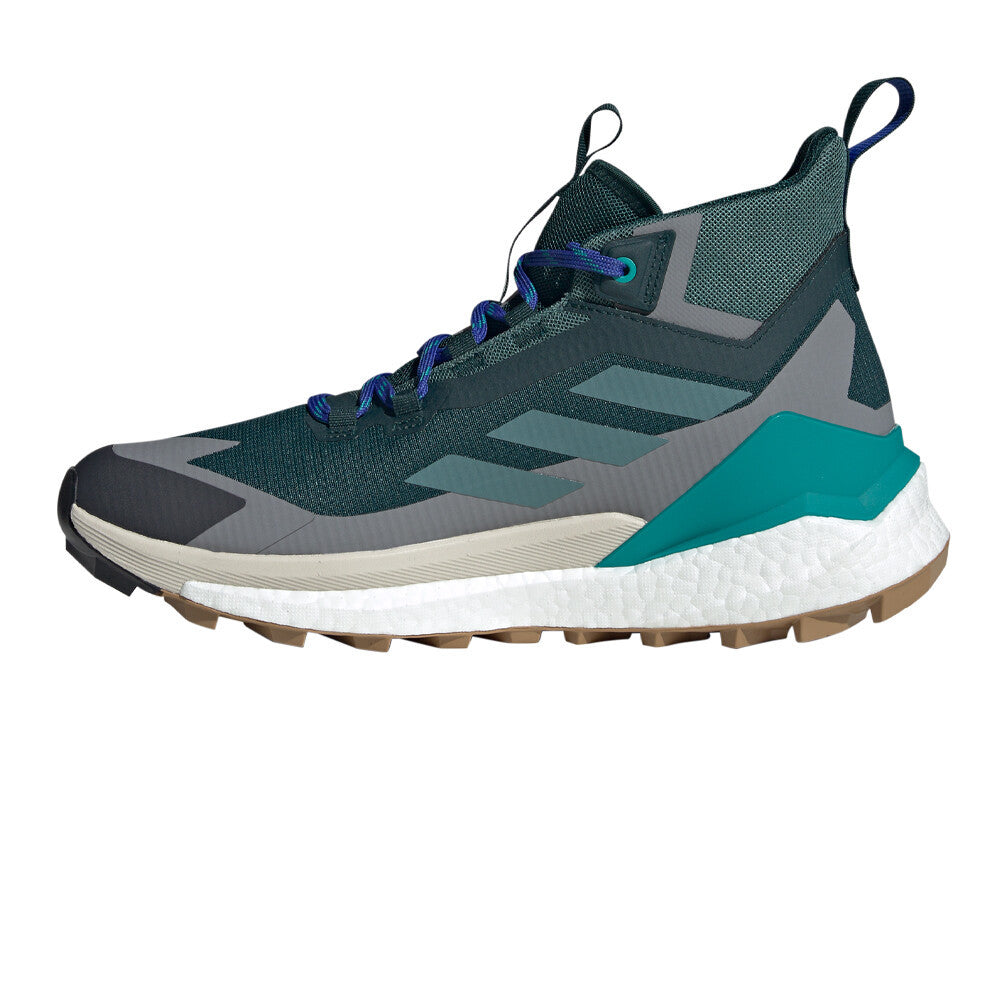 adidas Terrex Free Hiker 2 GORE-TEX Men's Walking Boots - Aurora Ivy/Preloved Teal/Grey Threet