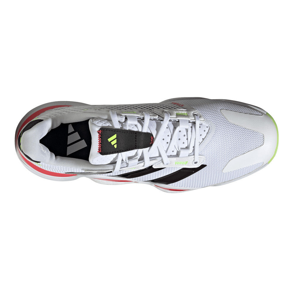 adidas Stabil 16 Men's Indoor Court Shoes - Cloud White/Aurora Metallic/Aurora Plum