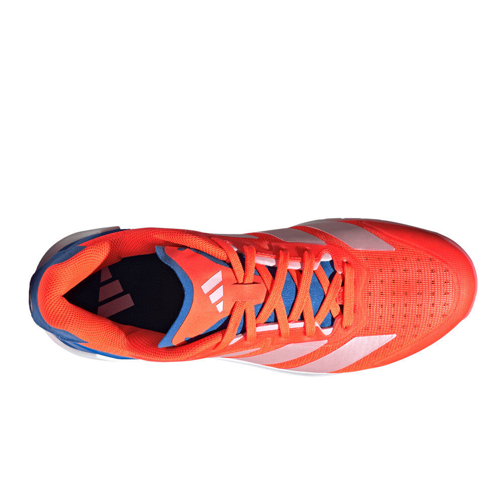 adidas Adizero Counterblast Men's Indoor Court Shoes - Solar Orange/Zero Metallic/Bright Royal