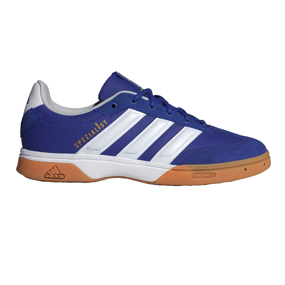 adidas Spezialist Men's Handball Shoes - Lucid Blue/Cloud White/Lucid Lemon